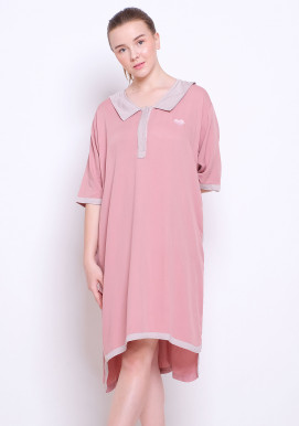 LUNA SLEEP DRESS (ROSE BEIGE) LUNA SLEEP DRESS (ROSE BEIGE)